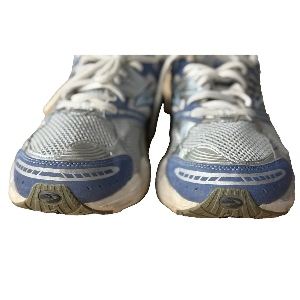 Brooks‎ GLYCERIN 7 Run Shoes 1200511B442 Women's Size 7.5 Turquoise White Blue
